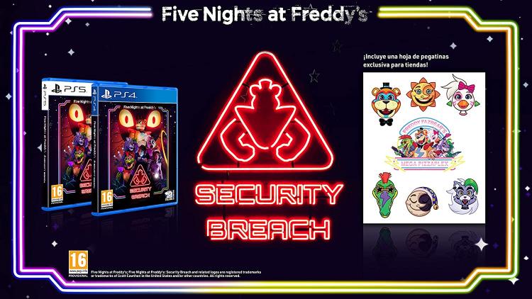 Five Nights At Freddy'S Security Breach Ps4 Gioco Italiano Playstation 4 Fnaf
