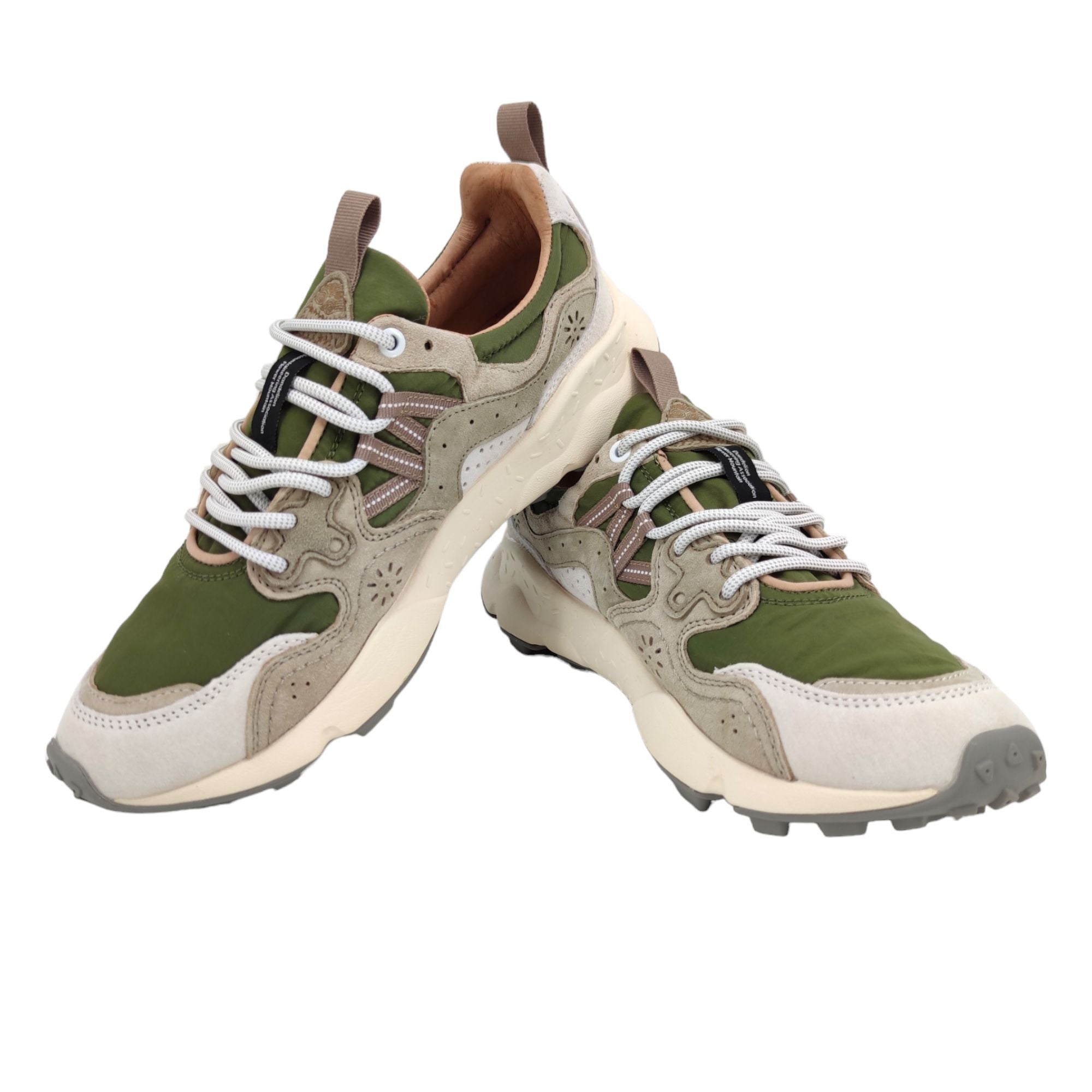 Scarpe Yamano 3 Uomo Off White/Military/Green