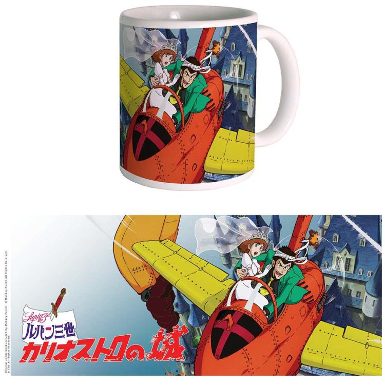 Semic - Tazza Lupin Iii Mug "Castle Of Cagliostro" Jigen In Ceramica Da Caffè Tè