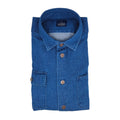 Camicia Alfred Uomo Denim Blue