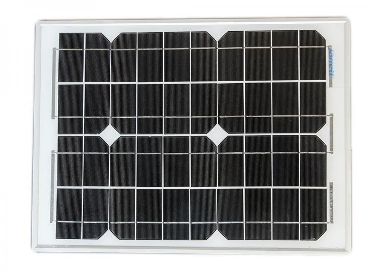 Pannello Solare Fotovoltaico Celle Silicio Modulo 20W 20Watt 12V Pinze Batteria
