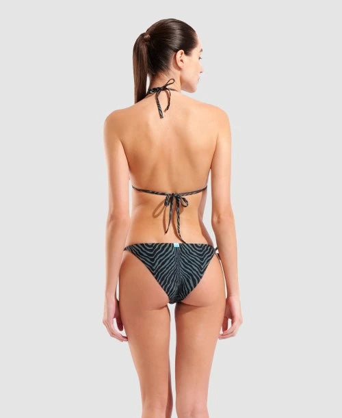 Arena costume da mare da donna Water Prints Bikini 007085506 zebra verde-nero
