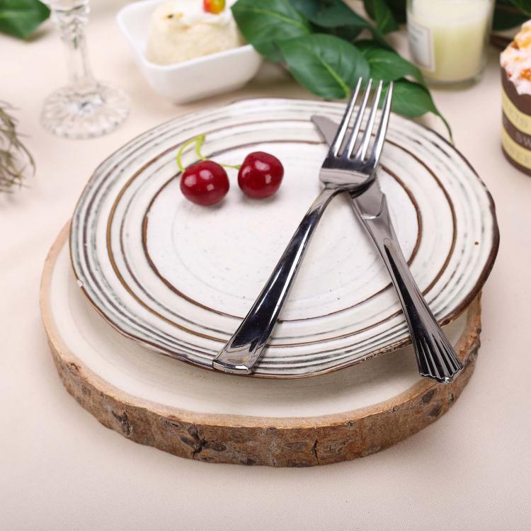 Base Legno Tronco Decorazione Da Tavolo Centrotavola Alzatina Shabby-Natale 26cm