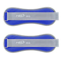 Coppia Pesi Per Caviglie/Polsi Sabbia Sport Fitness Cavigliere Da 1.5kg (3kg) Bl