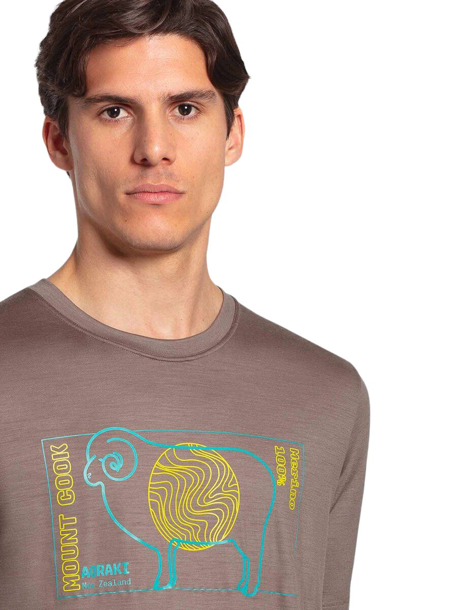T-shirt Aran Uomo Cool Sand