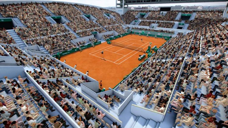 Tennis World Tour - Roland Garros Edition Ps4 Gioco Italiano Multilingua Nuovo