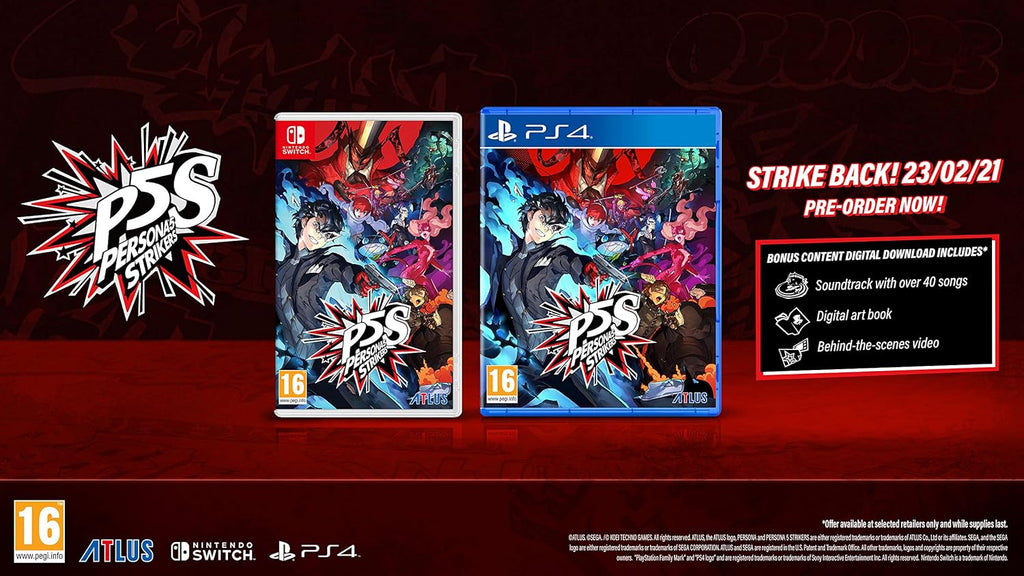 Persona 5 Strikers Launch Edition Nintendo Switch Gioco Eu Ita Nuovo Sigillato