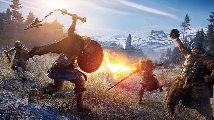 ASSASSIN'S CREED VALHALLA PS4 GIOCO ITALIANO PLAYSTATION 4 VIDEOGIOCO PAL ITA