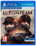 BRAVO TEAM PS4 SONY GIOCO ITALIANO AIM CONTROLLER VR PLAY STATION 4 GIOCO ITA