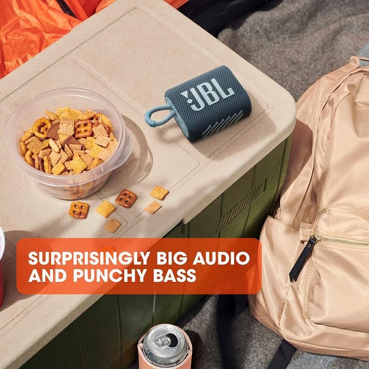 Jbl Go 3 Bluetooth Speaker Cassa Portatile Usb Altoparlante Impermeabile Ip67 -V