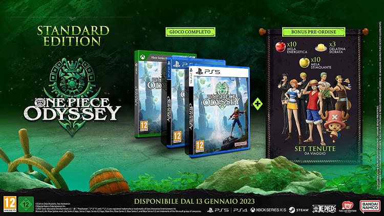 One Piece Odyssey Ps5 Videogioco Italiano Nuovo Playstation 5 Eu Sigillato