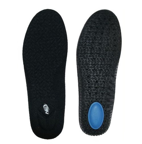 Hb Solette Plantare Uomo Gomma Memory Pu Ammortizzante Lavoro Sportive Comode