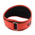 CINTURA SOLLEVAMENTO PESI ALLENAMENTO BODYBUILDING SQUAT FASCIA LOMBARE ROSSA XL