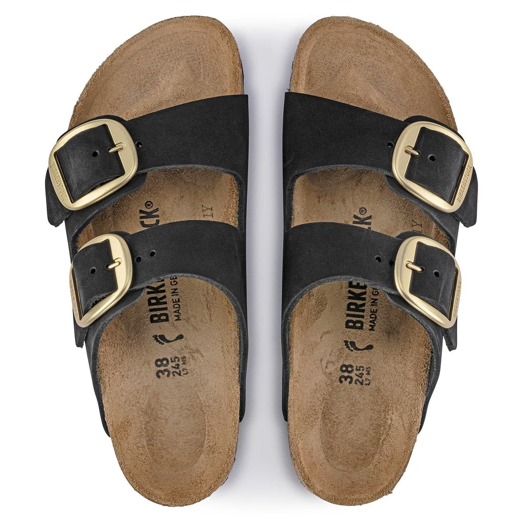 Sandali Arizona Big Buckle Donna Black