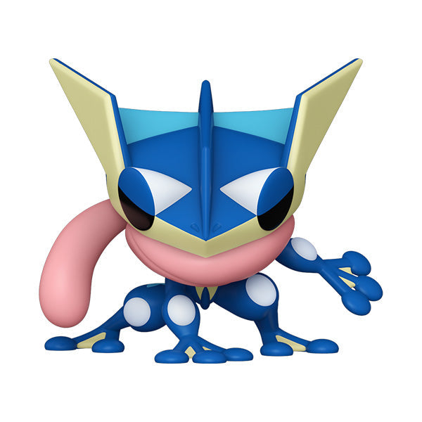 Funko Pop ! Games Pokemon  - (968) Greninja Vinyl Figure Evo Frogadier 9Cm
