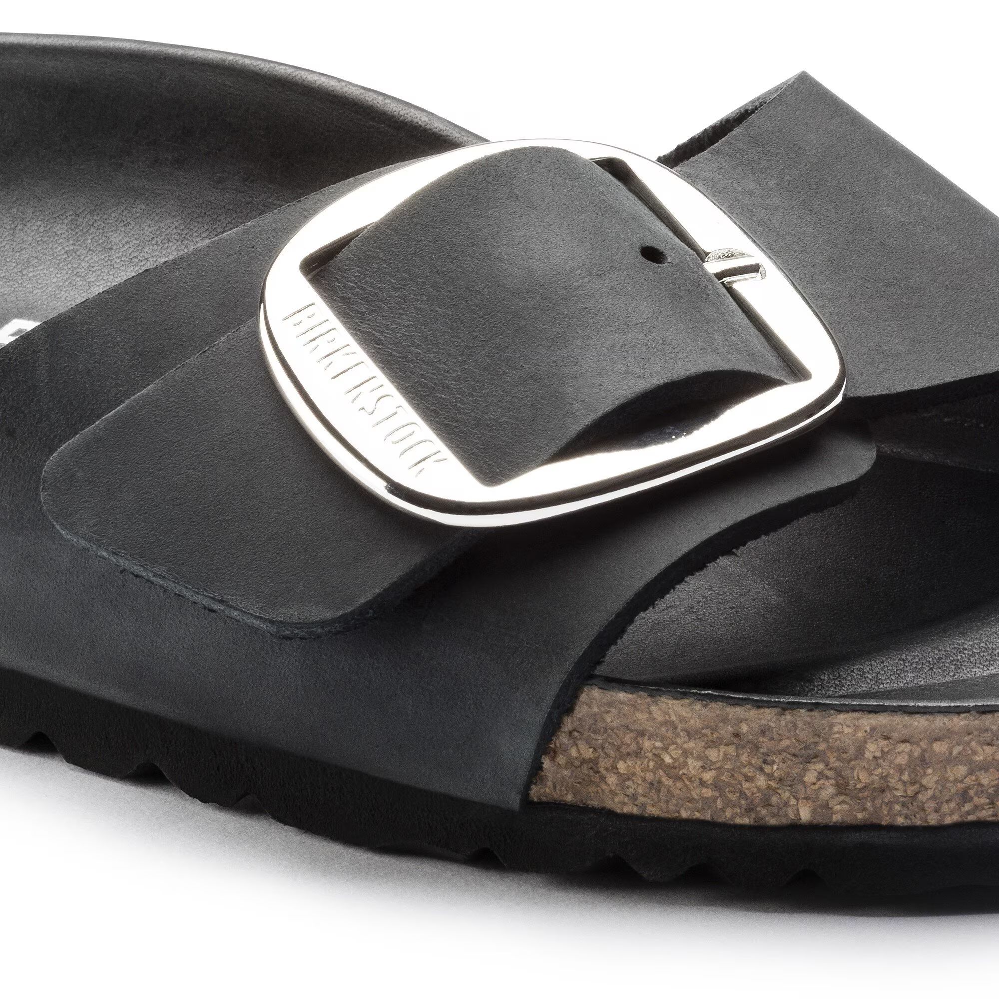 Sandali Madrid Big Buckle Donna Black