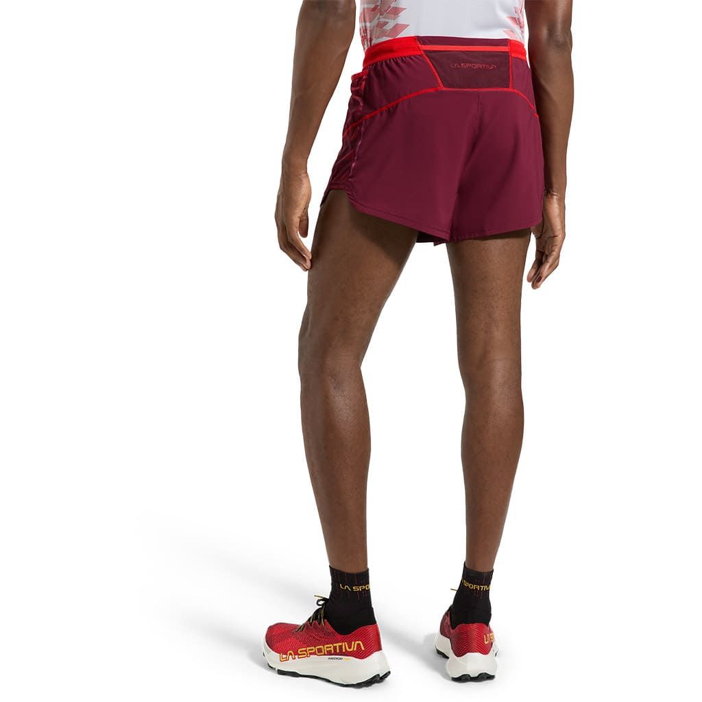 Pantaloncini Auster Uomo Redwood/Muntain Red