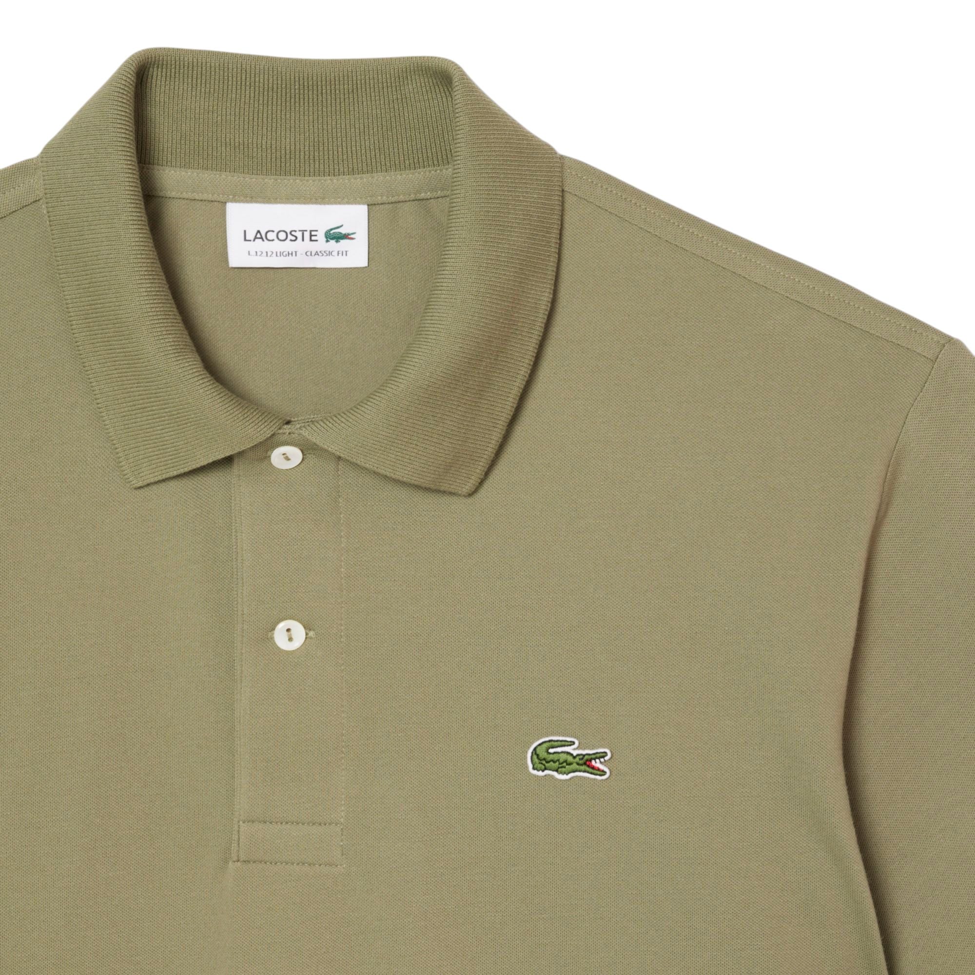 Polo Classic Fit Uomo Verde Cachi
