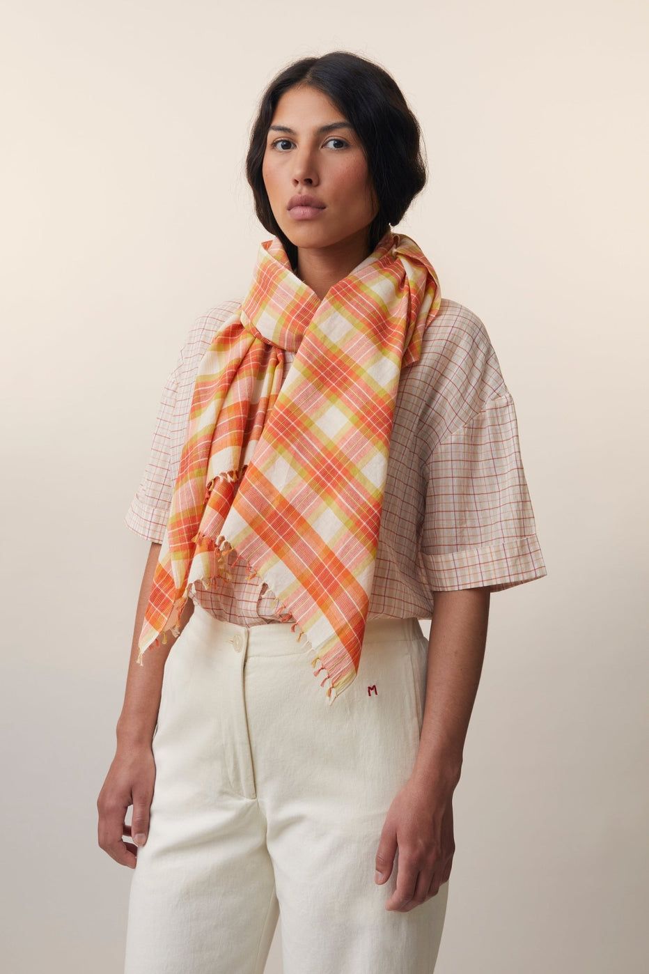 Sciarpa 768 Donna Natural