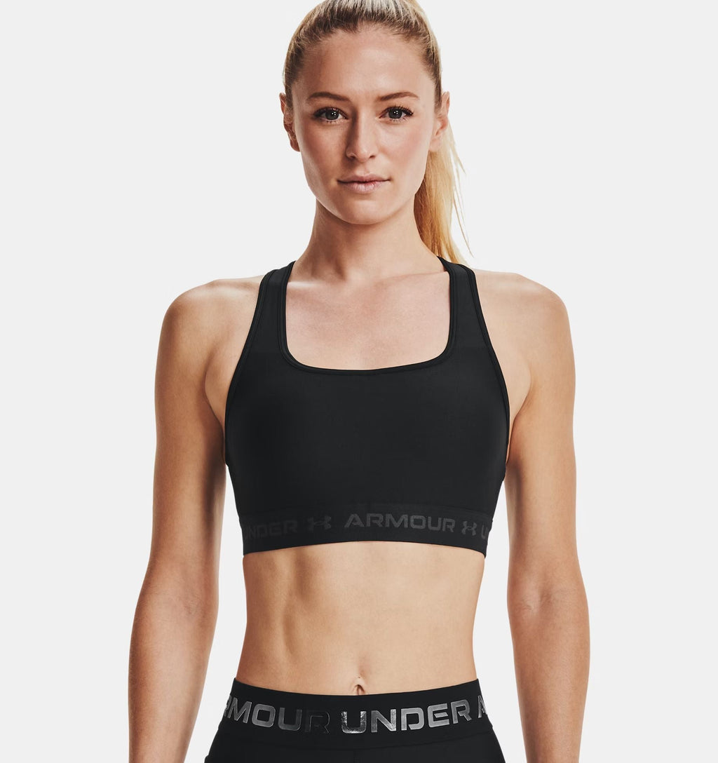 Top Mid Bra Donna Black/Jet Gray