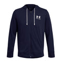 Maglia Rival Terry Full Zip Uomo Midnight Navy/Onyx White