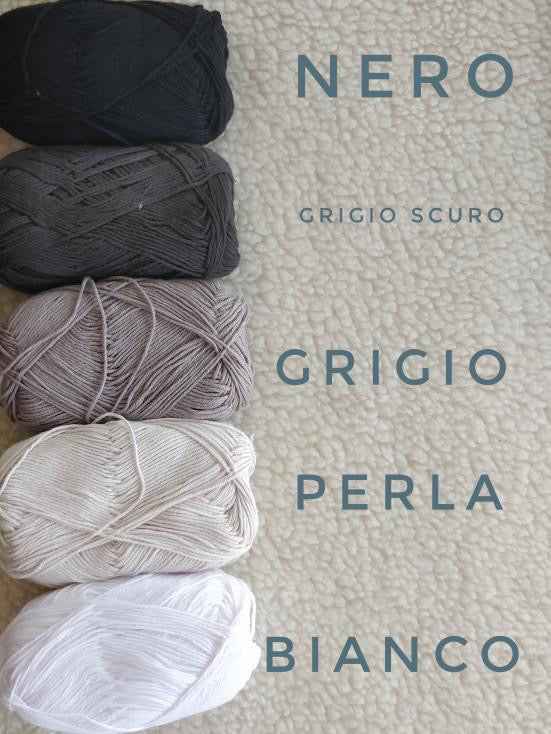 Cardigan bambino classico in cotone con scollo tondo