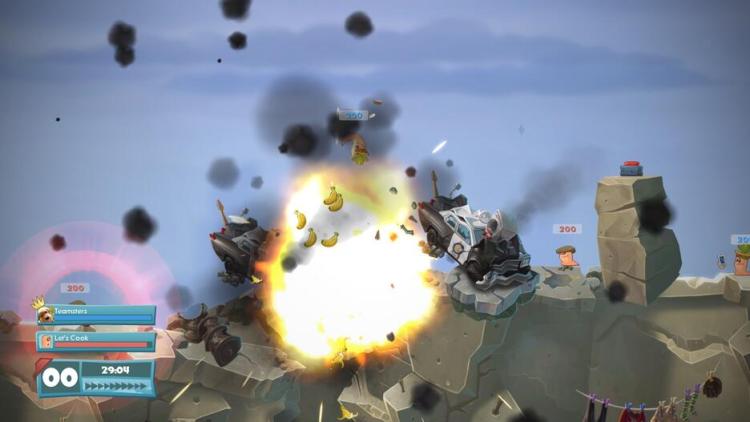 Worms Battlegrounds Ps4 Gioco Playstation 4 Italiano Videogioco Lemmings Ninja