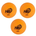 Hb 3Pz Palline Ping Pong Abs Palle Tennis Da Tavolo Sport Allenamento Arancione