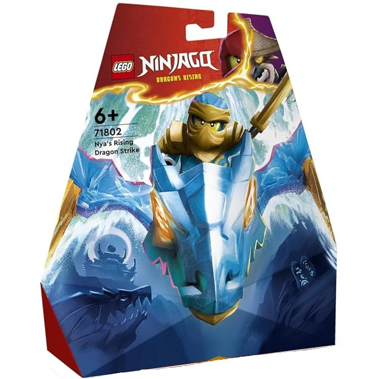 Lego Ninjago Attacco Rising Dragon Di Nya 71802 Action Figure Costruzione 26Pz