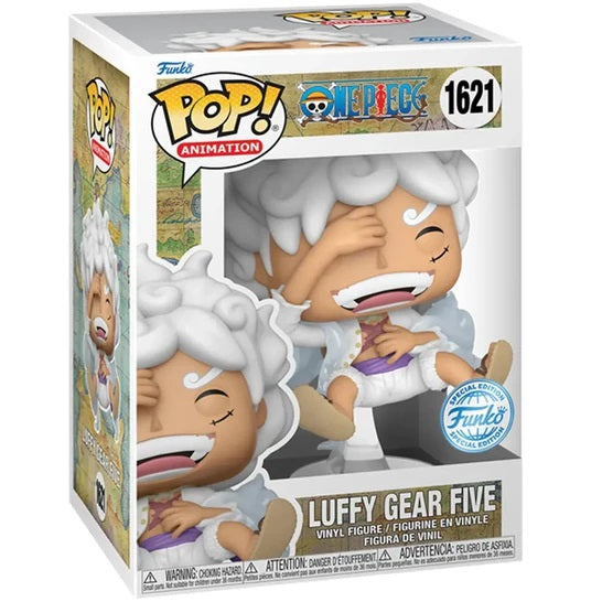 Funko Pop ! Animation - One Piece (1621) Luffy Gear Five Laughing Special Figure