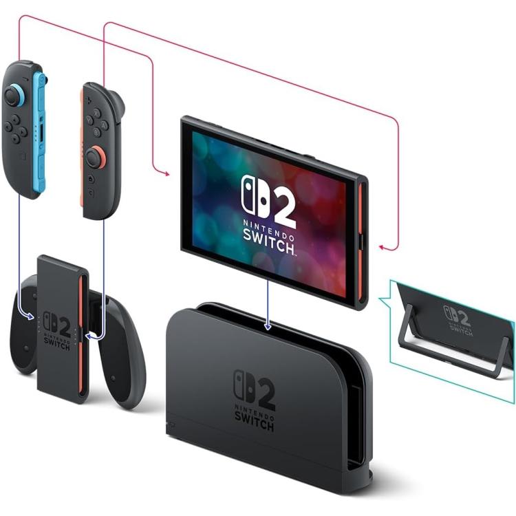 Console Nintendo Switch 2 Nuova 4K Fhd Versione Italia Black 2 anni Garanzia