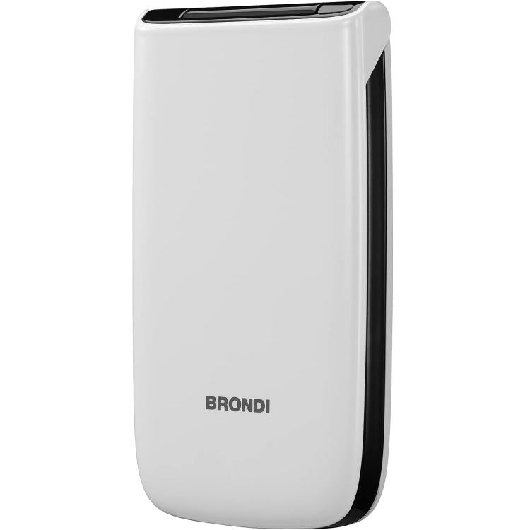 Brondi Magnum 4 Cellulare Gsm Flip Maxi Display Dual Sim Fotocamera 1.3mp Bianco