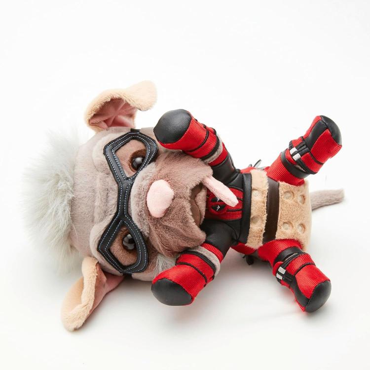 Marvel: Peluche Deadpool Wolverine (Dogpool) Plush Pupazzo Ufficiale Disney 25Cm