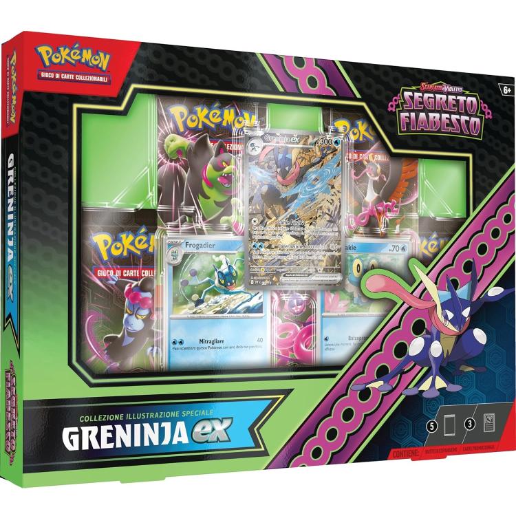 Pokemon Espansione Scarlatto E Violetto Gcc  "Segreto Fiabesco" (Greninja Ex) It