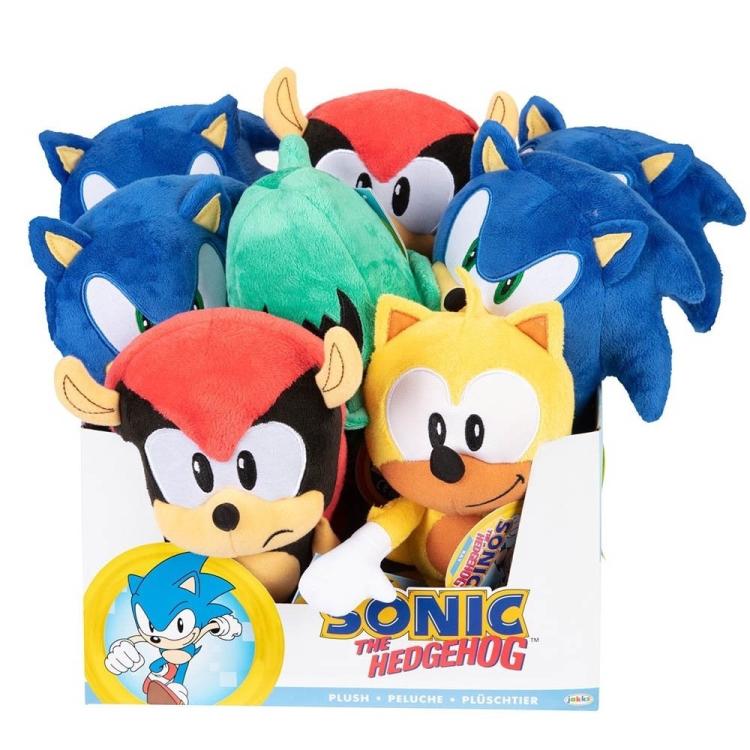 Jakks Pacific Peluche Sonic The Hedgehog (Mighty Armadillo) 22Cm Pupazzo Plush