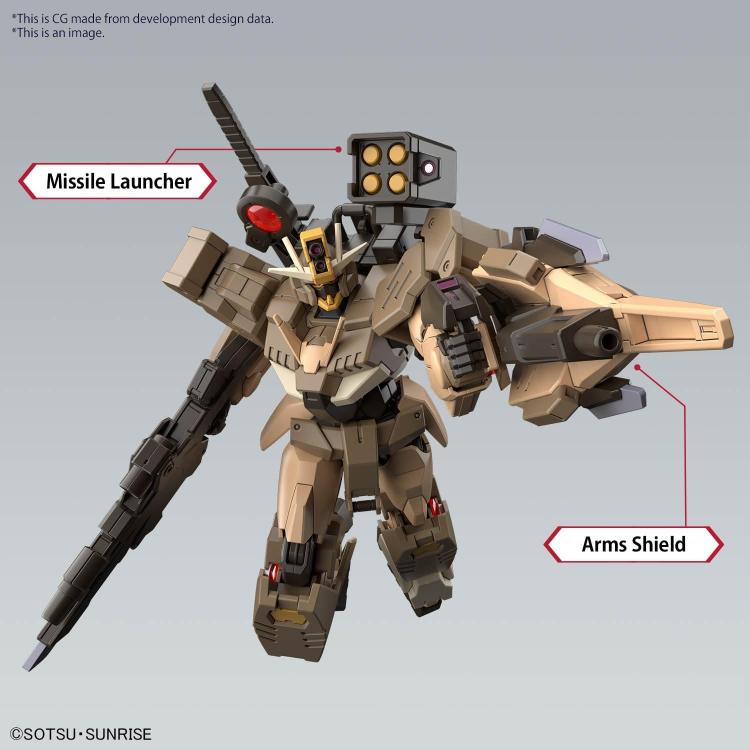 BANDAI HIGH GRADE: (GUNDAM 00 COMMAND QANT DESERT TYPE) HG BUILD METAVERSE 1/144