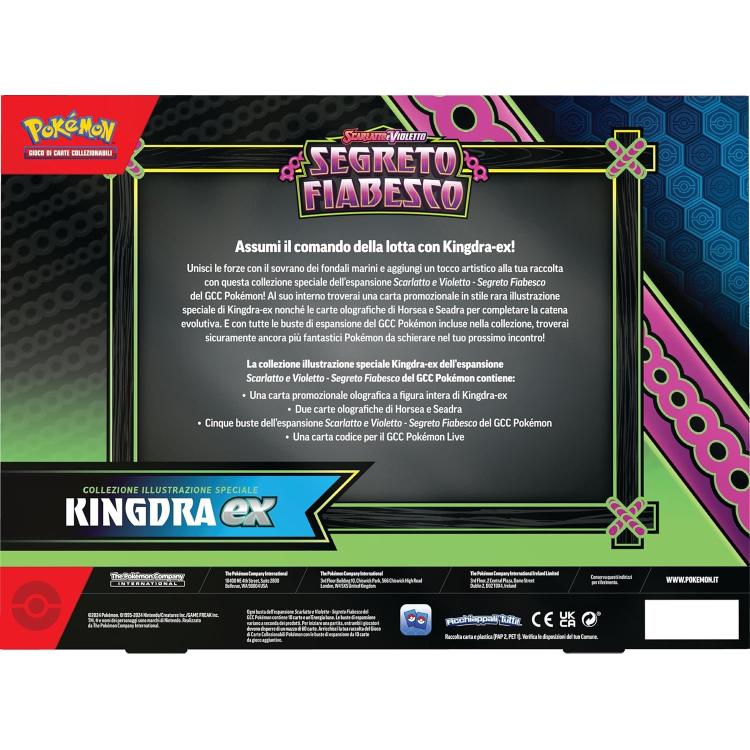 Pokemon Espansione Scarlatto E Violetto Gcc  "Segreto Fiabesco" (Kingdra Ex) Ita