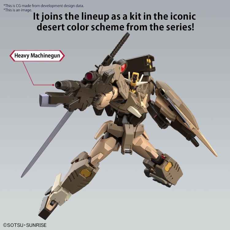 BANDAI HIGH GRADE: (GUNDAM 00 COMMAND QANT DESERT TYPE) HG BUILD METAVERSE 1/144