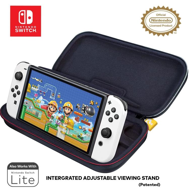 Nintendo Switch Deluxe Travel Case Custodia Super Mario & Friend Comp. Oled/Lite