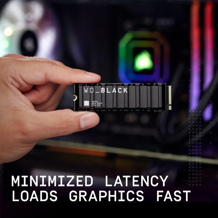 Western Digital Wd Black Sn850X 2Tb Nvme Ssd Pcie Gen4 7300Mbs Game Drive Ps5/Pc