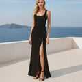 Abito Spacco Rose Nero Atelier