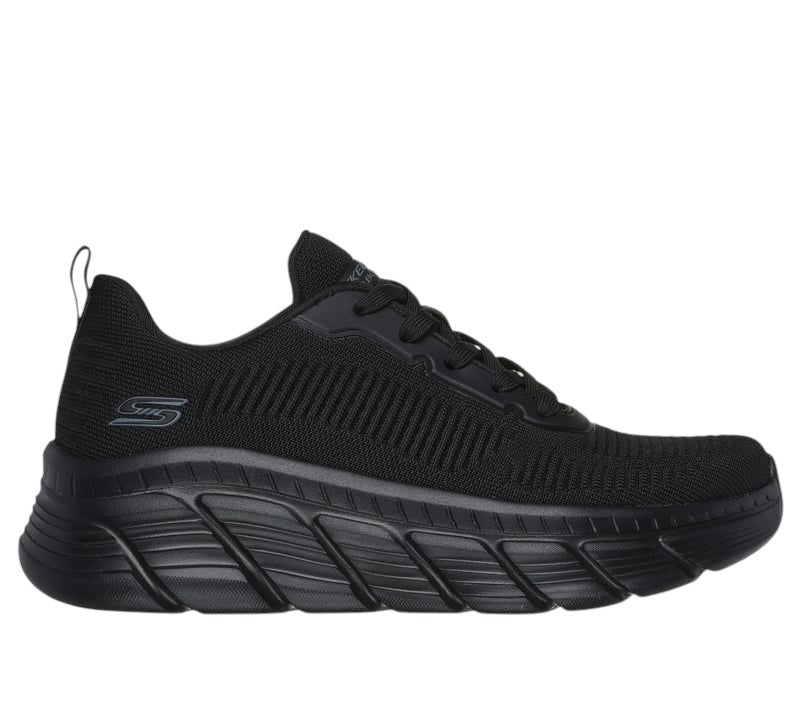 Skechers BOBS Sport B Flex Hi 117385/BBK Sneakers Donna Nero