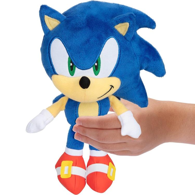 Jakks Pacific Peluche Sonic The Hedgehog (Sonic) 22Cm Pupazzo Toys Plush 9" Sega