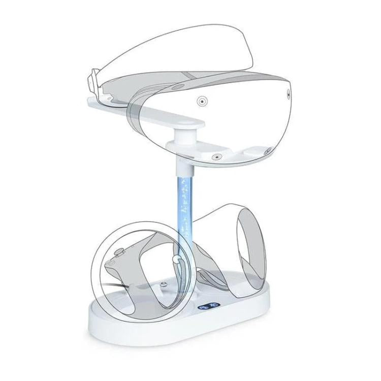 Bigben Stand Dual Base Di Ricarica Per Visore Ps Vr2 Ps5 Controller Playstation