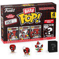 Funko Bitty Pop ! Deadpool - Deadpool Bbq/Clown/Bedtime 4 Pack Mistery Figure