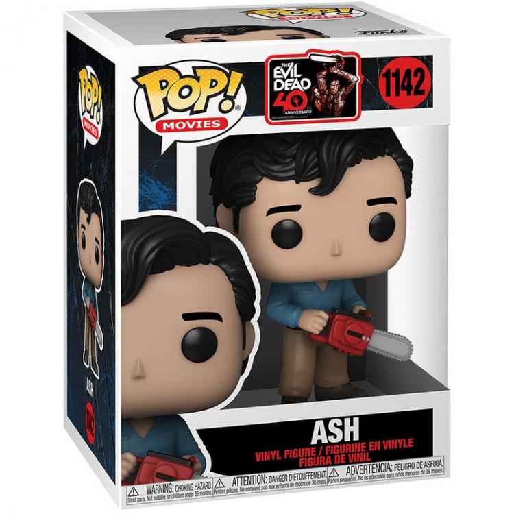 Funko Pop ! Movies The Evil Dead 40Th - (1142)  Ash Vinyl Figure Horror 9Cm
