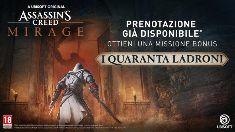Assassin'S Creed Mirage Deluxe Edition Ps4 Gioco Italiano Playstation 4 Nuovo