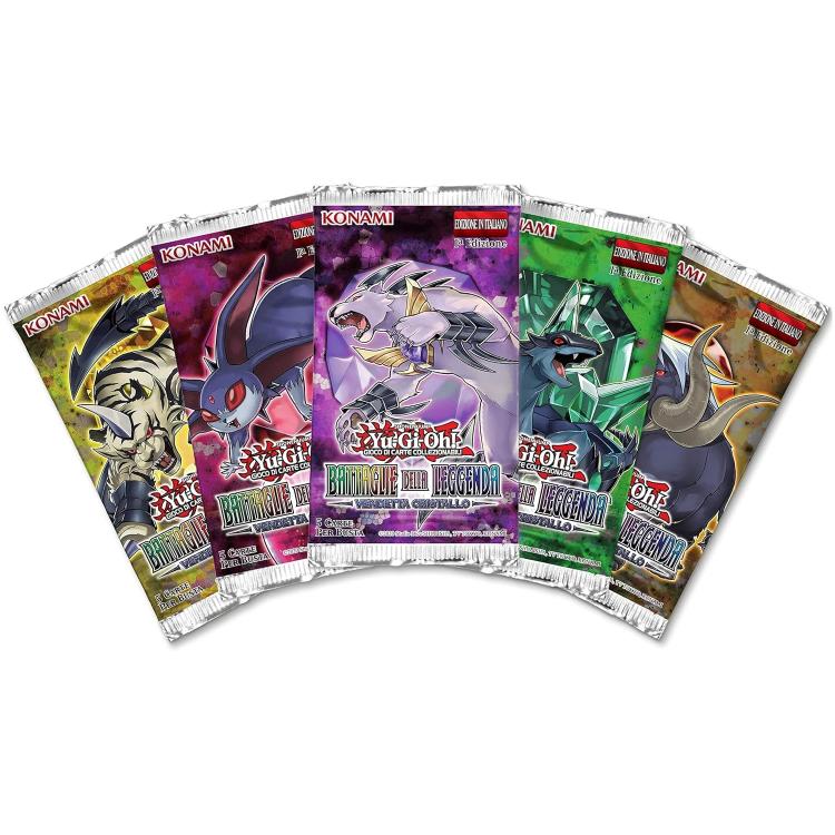 Yu-Gi-Oh! - Battaglie Della Leggenda Vendetta Cristallo Display 24 Buste Ita Tcg