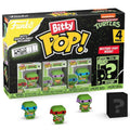 Funko Bitty Pop! Tmnt Tartarughe Ninja Turtles 4 Pack Raphael/Donatello/Leonardo