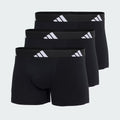 Adidas Intimo Boxer Active Flex Cotton Uomo Nero - JK3944
